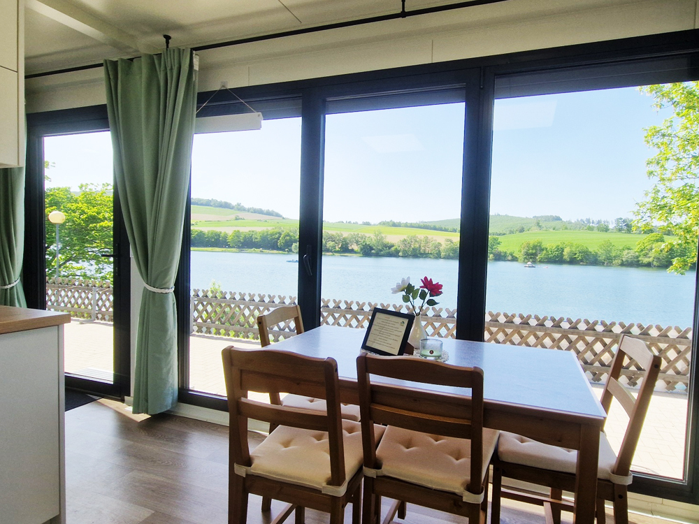 Tiny House Blick auf Diemelsee 