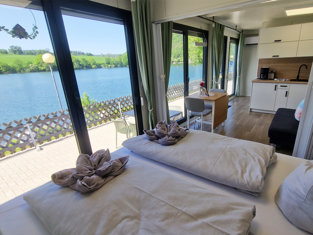 Tiny House Ausblick Diemelsee