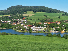 Blick auf den Diemelsee